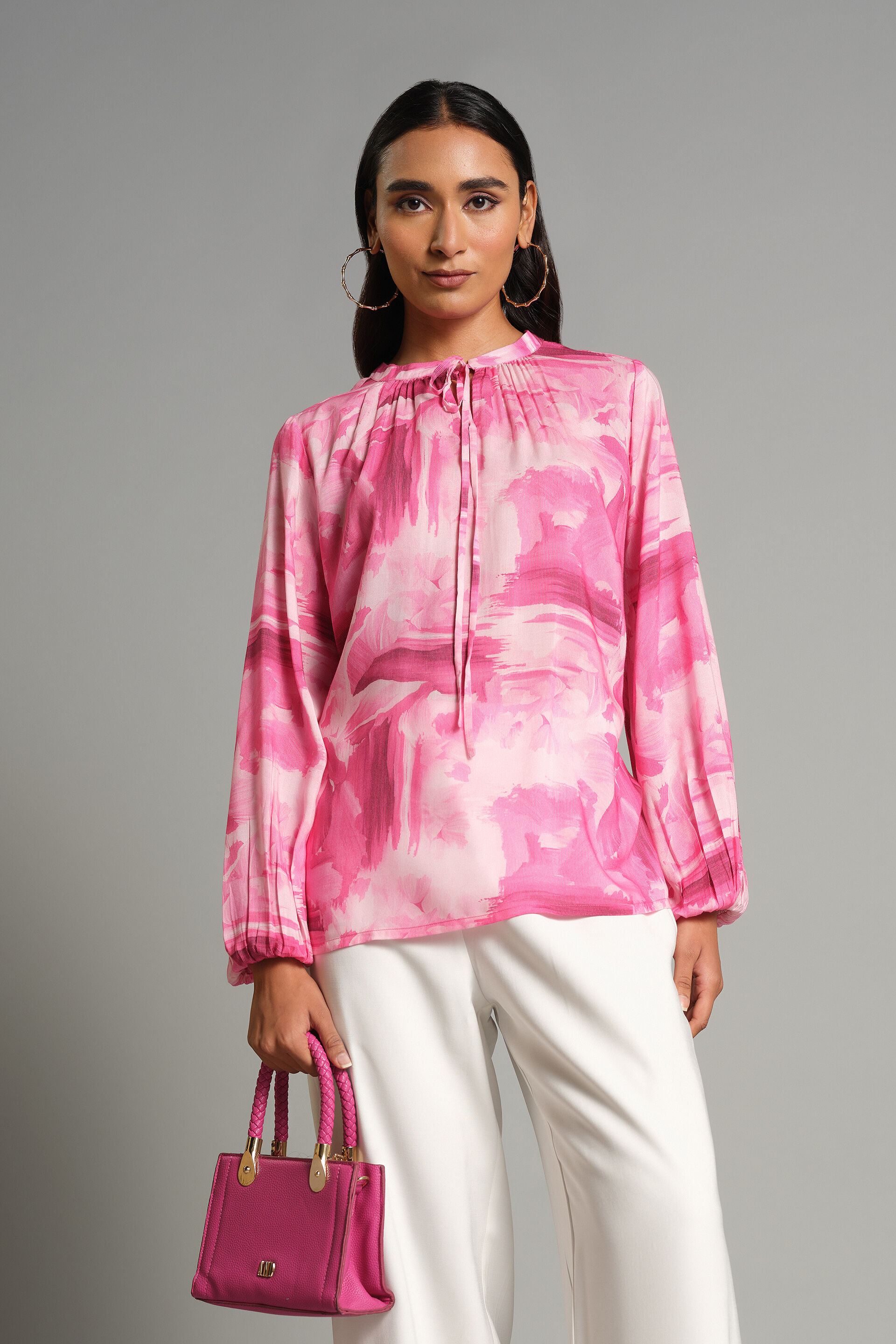 Petal Bloom Top, Pink, image 1